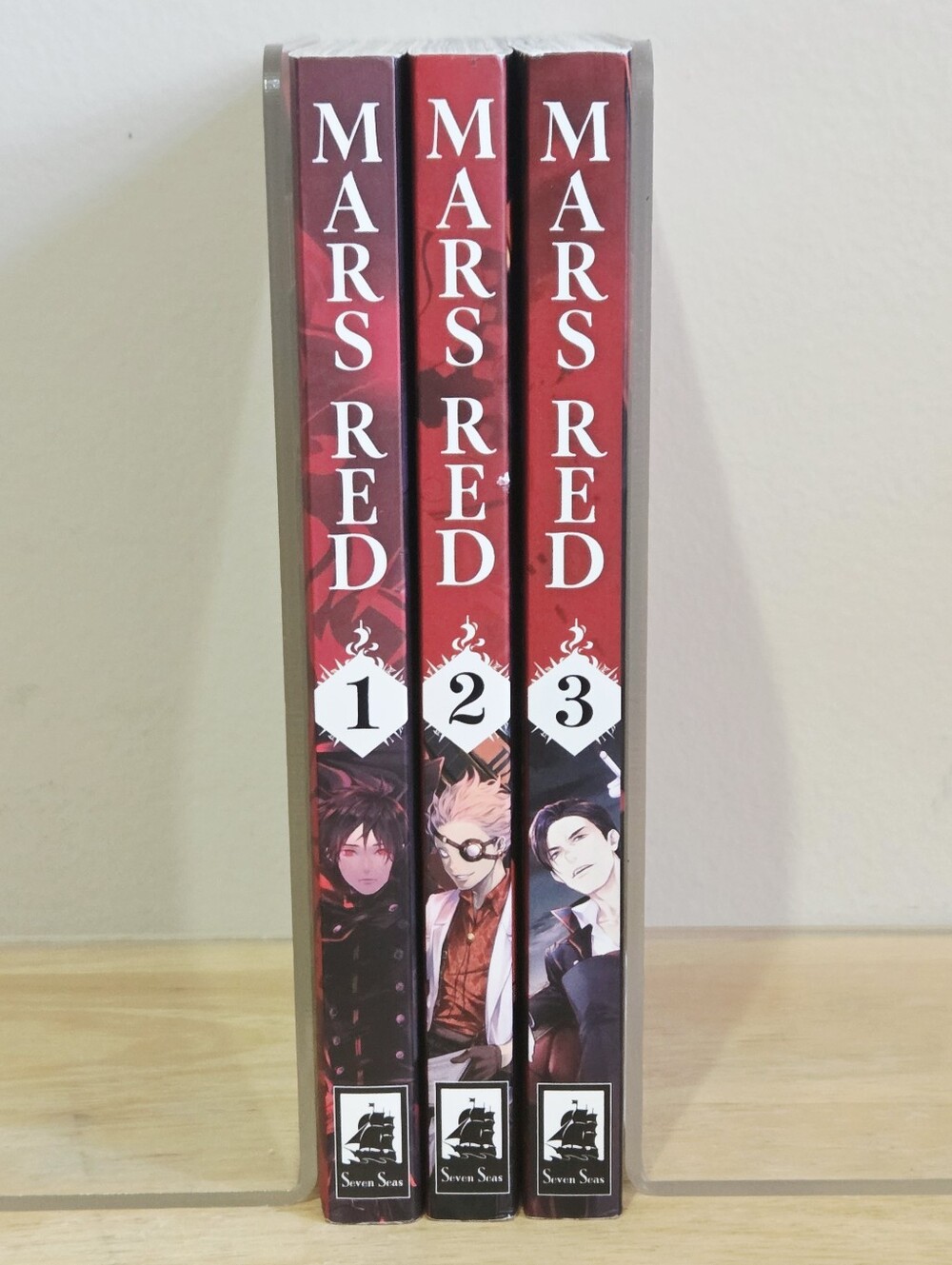 Mars Red Manga - Volumes 1-3 (Complete) - Books
